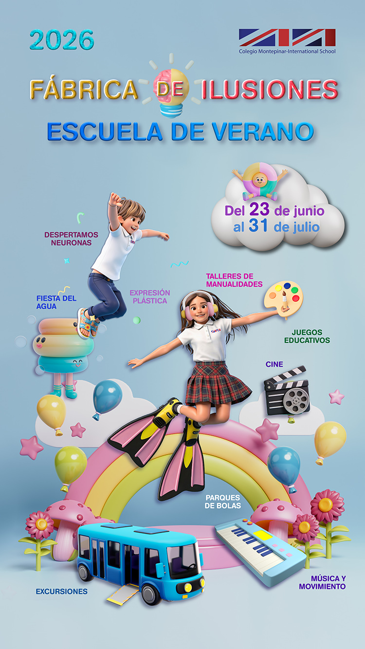 cartel escuela de verano montepinar